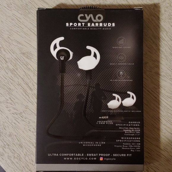 CYLO Sport Earbuds - Picture 2 of 3